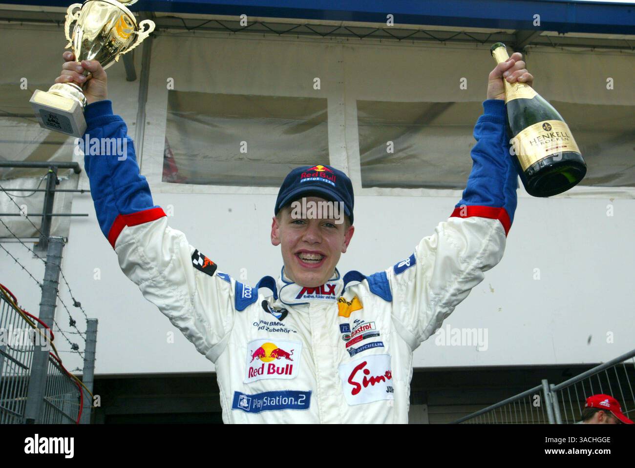 Sebastian Vettel (GER) 2. Platz. Formel BMW ADAC Meisterschaft, 26-27. April 2003, Hockenheim, Deutschland. (Kreditbild: ©Sutton Motorsports/ZUMA Press) Stockfoto