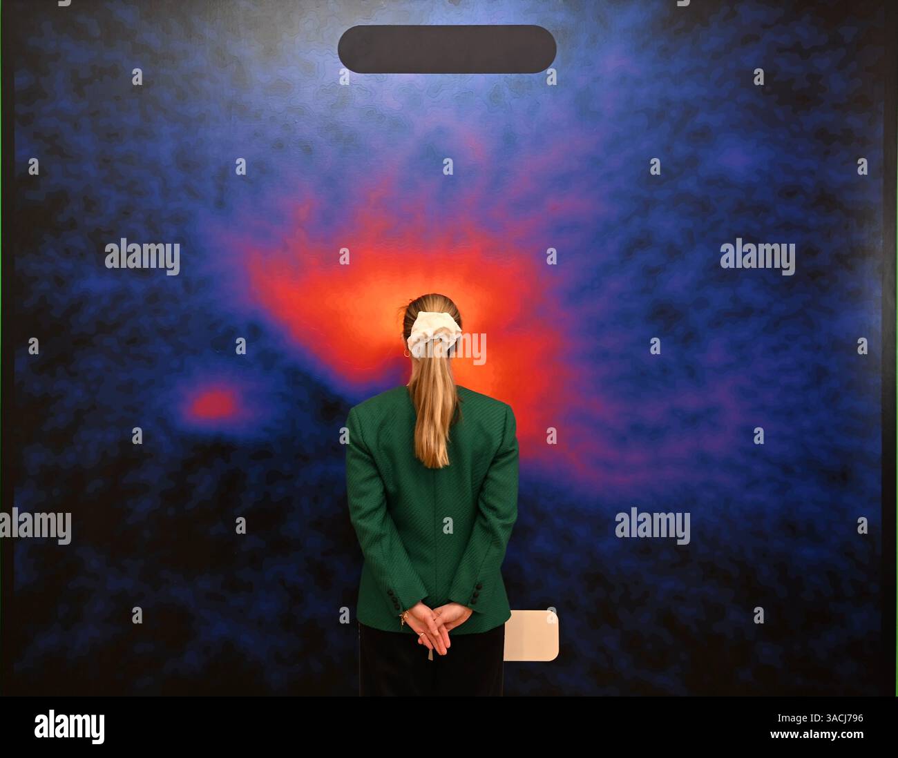 Höhepunkte in den Phillips London Galleries am Berkeley Square vor der Auktion New Now , Modern & Comtemporary Art am 10. April 2025 ... Stockfoto