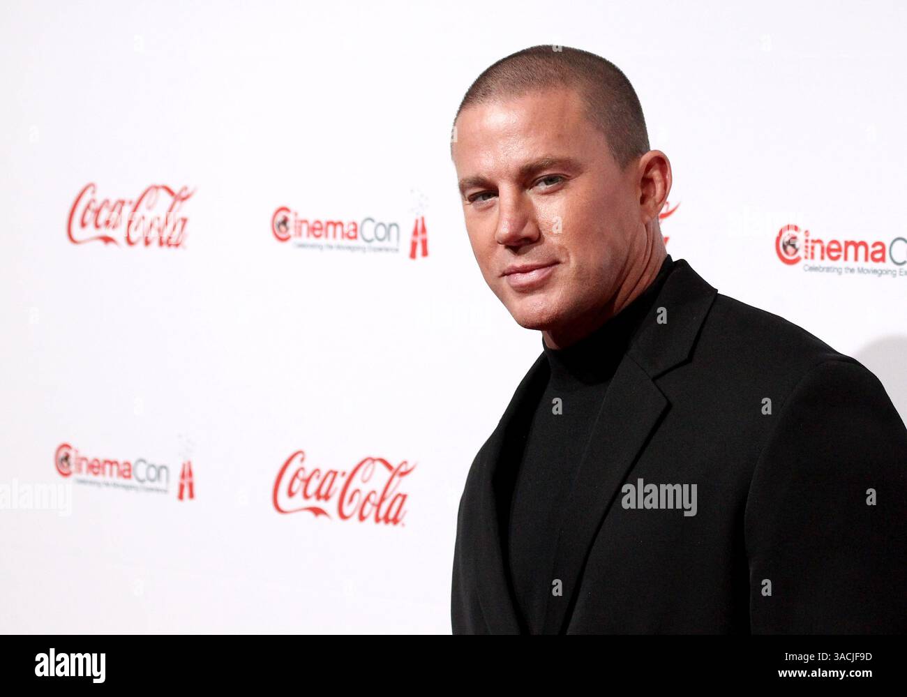 Las Vegas, USA. April 2025. Channing Tatum bei der CinemaCon 2025 – Big Screen Achievement Awards, die am 3. April 2025 im Colosseum im Caesars Palace in Las Vegas, Nevada, stattfanden © JPA/AFF-USA.com Credit: AFF/Alamy Live News Stockfoto