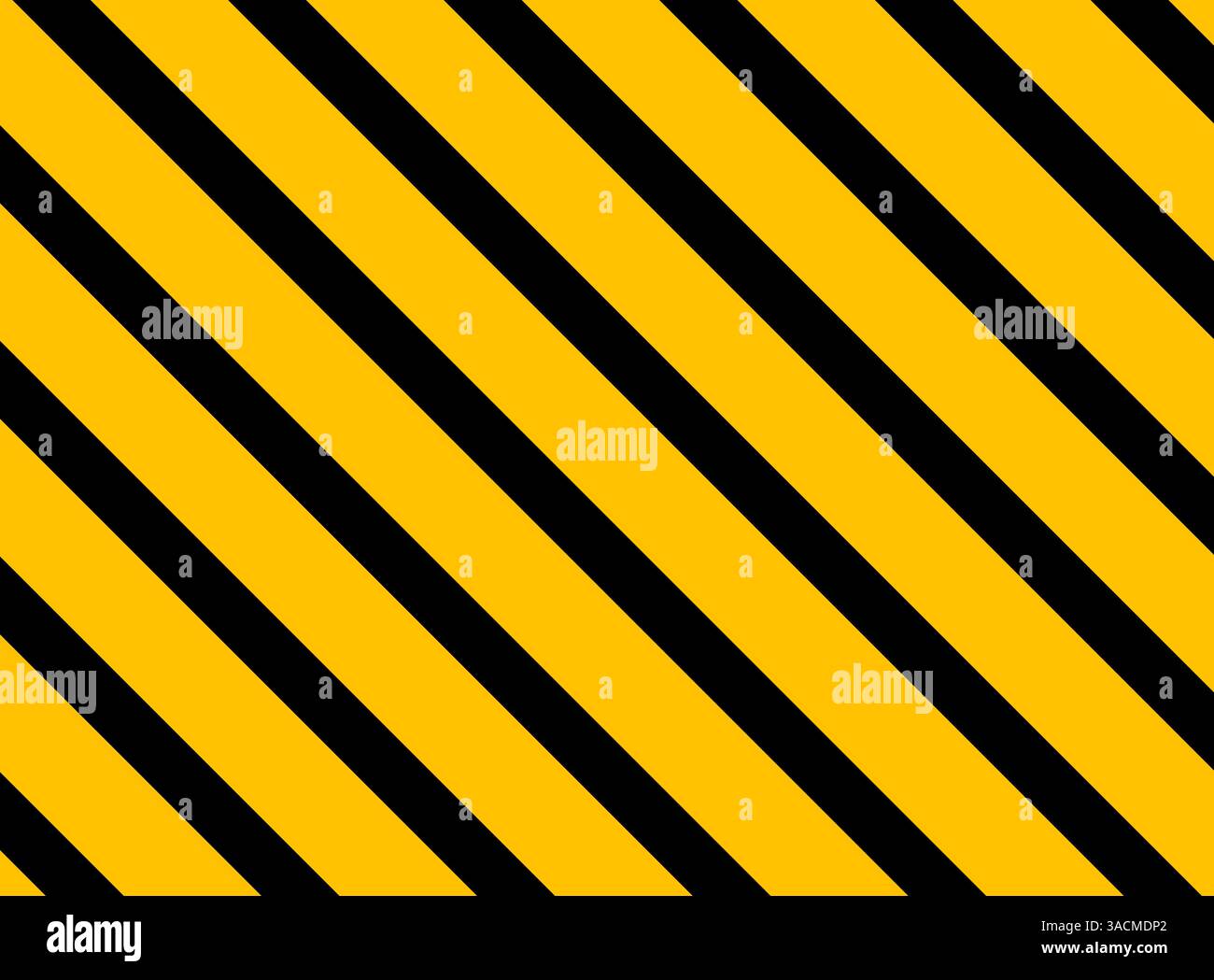 Schwarzes und oranges diagonales Streifenmuster Stockfoto
