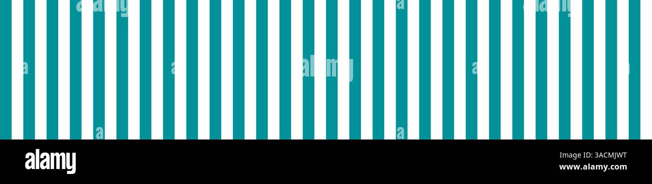 Blau-weiß gestreiftes breites Banner als nahtloser Hintergrund Stockfoto