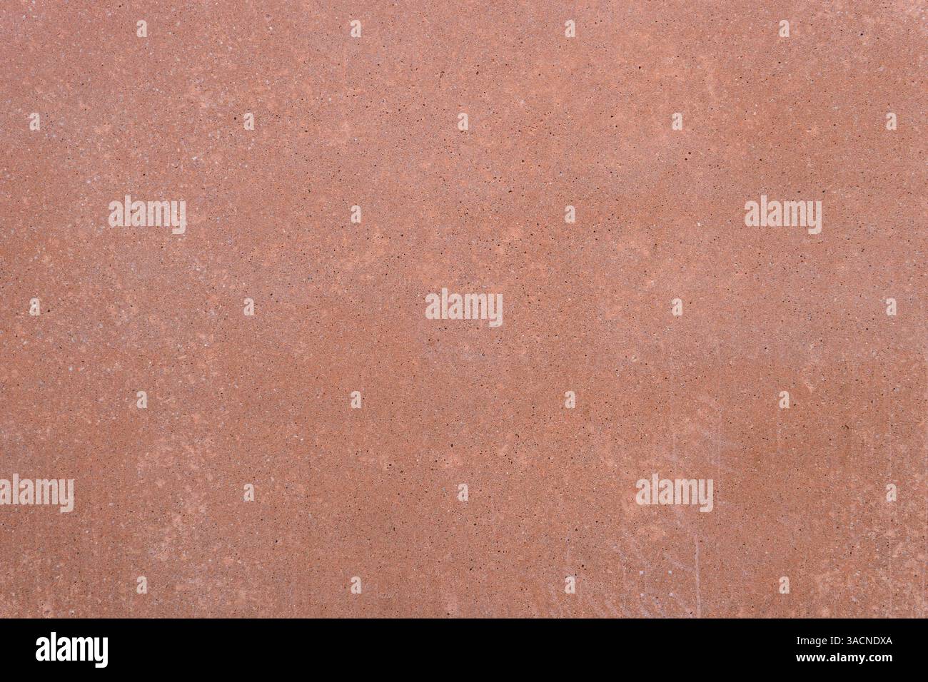 Hintergrund mit rotbrauner, glatter, oxidierter Metalloberfläche Stockfoto