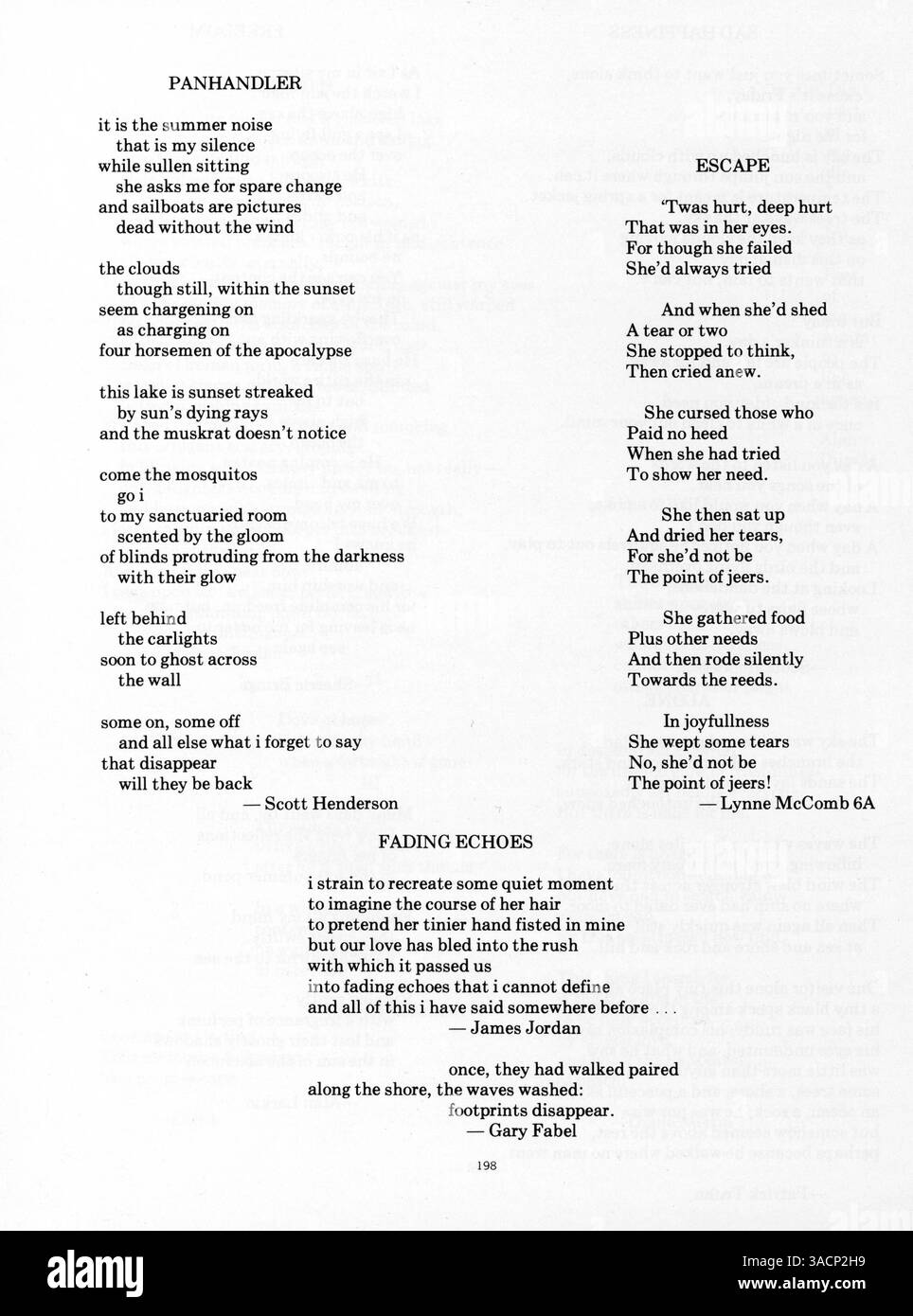 Das Breck Yearbook 1970 dokumentiert die Ereignisse, Studenten, Lehrkräfte, Leichtathletik und außerschulische Aktivitäten des Schuljahres 1969-1970 an der Breck School. Stockfoto