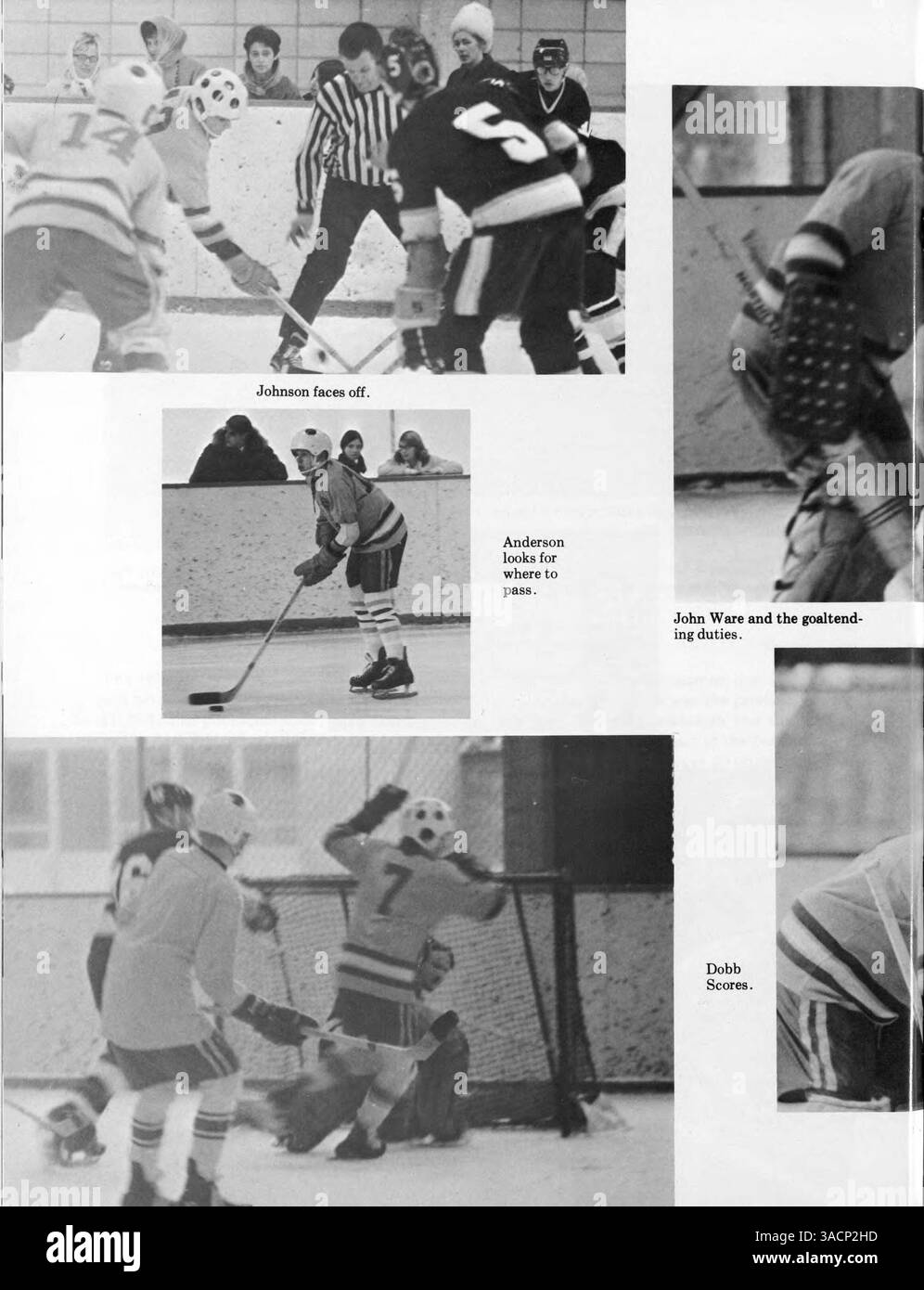 Die Ausgabe 1970 des Breck Yearbook dokumentiert die Schülerschaft, Lehrer, Vereine, Leichtathletik und wichtige Ereignisse aus dem akademischen Jahr 1969-1970 an der Breck School. Stockfoto