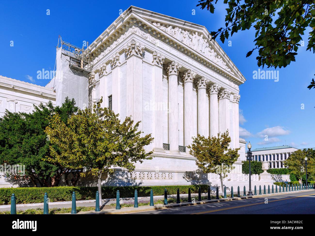 US Supreme Court (Supreme Court of the USA) in Washington DC, District of Columbia, USA Stockfoto