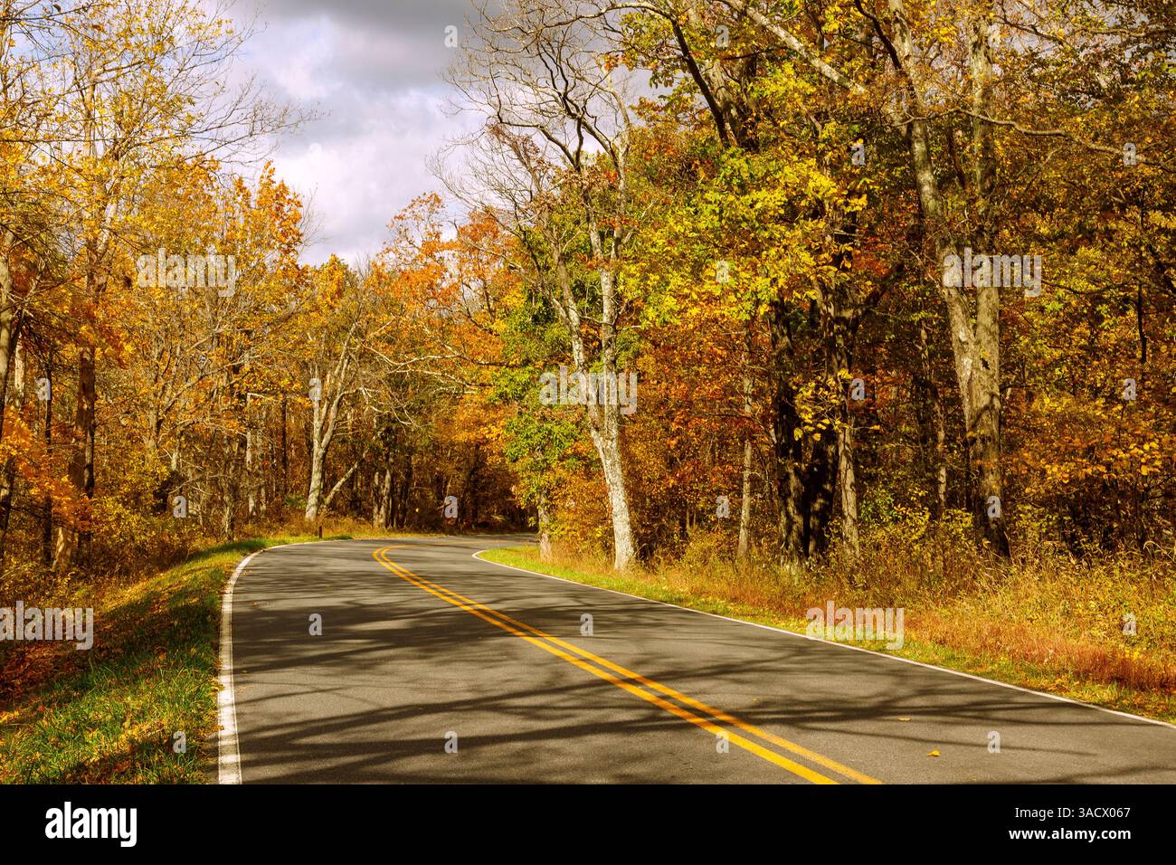 Skyline Drive im Shenandoah National Park, Virginia, USA Stockfoto