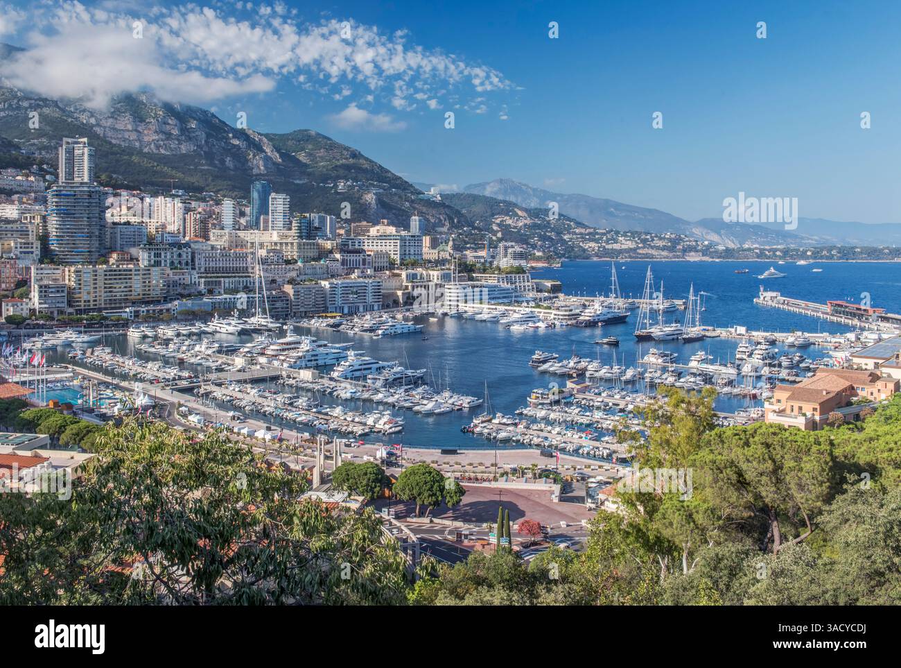 Monaco, Port Hercules (Port Hercule) Stockfoto