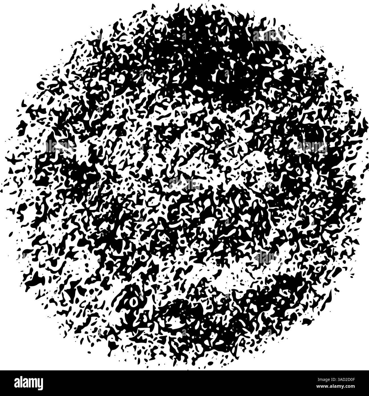 Handgekritzelte Kreidekreide mit pastellfarbener Textur. Malen Sie ovale Formen und Bleistiftstriche aus Wachs. Illustration des flachen Vektors auf weißem Hintergrund isoliert. Stock Vektor