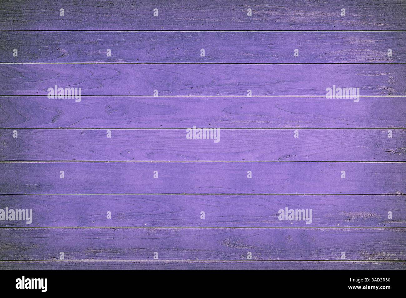 Lila lackierte Holzbretter schaffen einen strukturierten Hintergrund, ideal für Designprojekte. Weißrussland Stockfoto