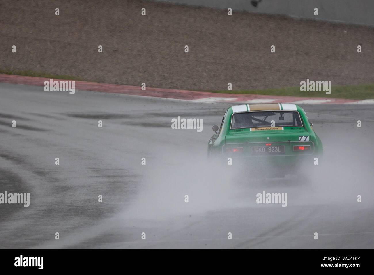 #77 Conrad C. ULRICH/Conrad M. ULRICH (CH/CH) Ford Capri RS 2600/1973 - Heritage Touring Cup, während des Peter Auto Espiritu de Montjuic, auf Circuit d Stockfoto