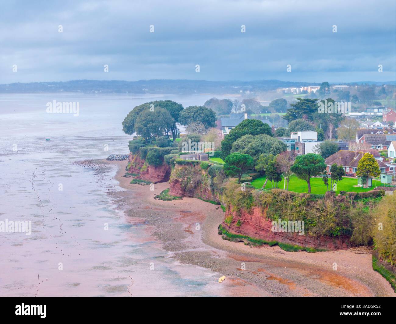 River Exe, Lympstone, Devon, England, Vereinigtes Königreich, Europa Stockfoto