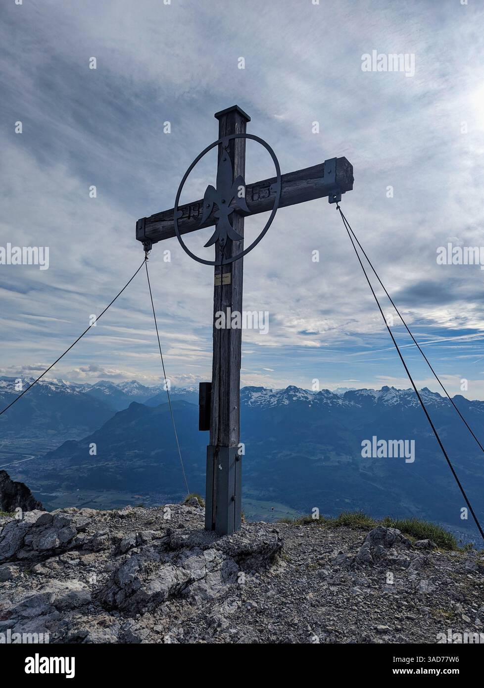 Wandern Der Drei Schwestern, 3 Schwestern, Liechtenstein, Atemberaubende Landschaften, Versteckte Wege, und die Naturwunder Stockfoto