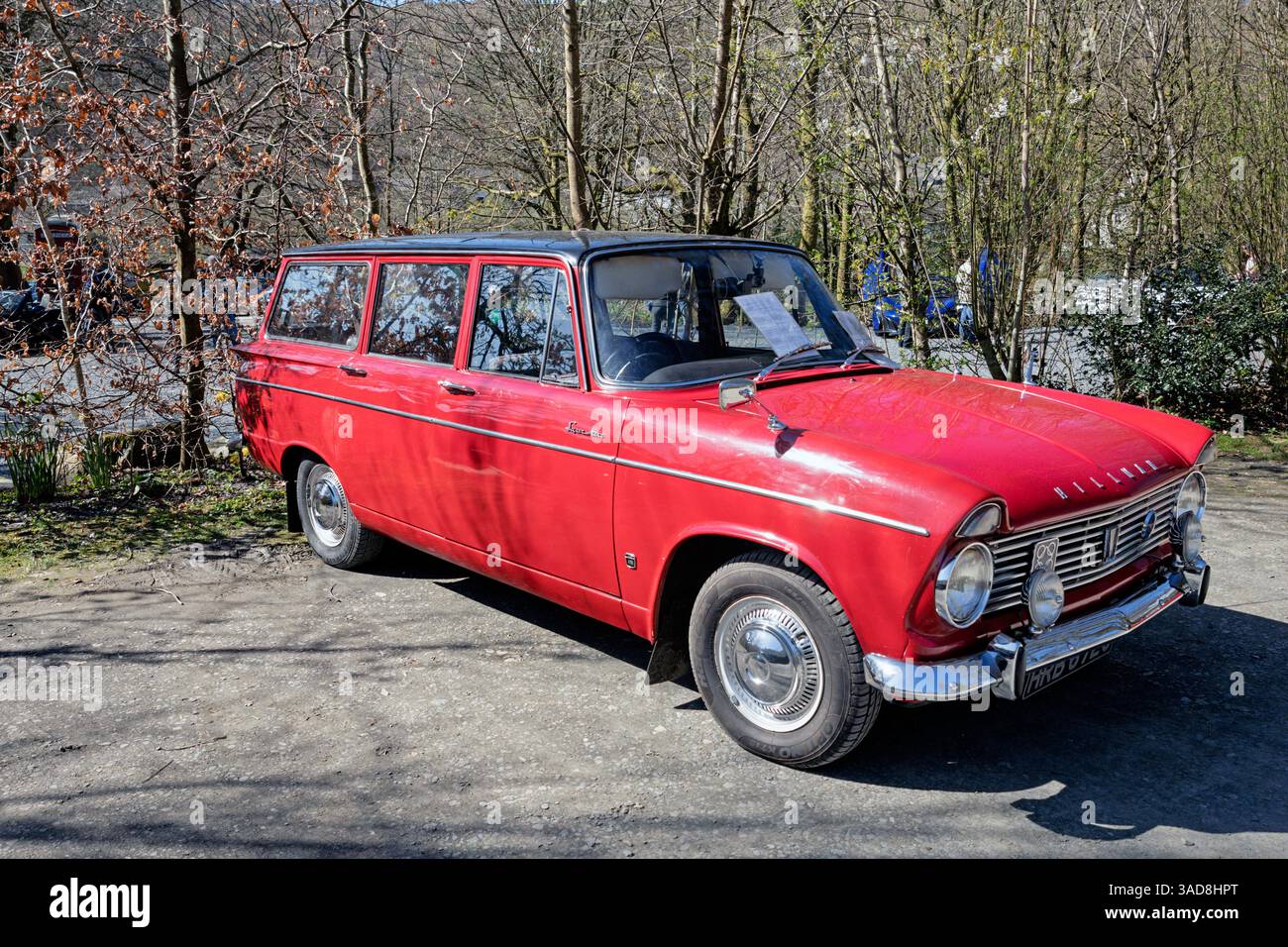 Hillman Super Minx. Lakeland Historic Car Club Meet 2025. Stockfoto