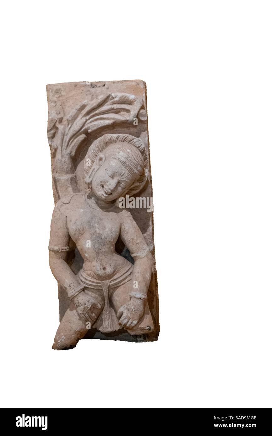 Männliche Figur 13. Jahrhundert n. Chr. Stockfoto