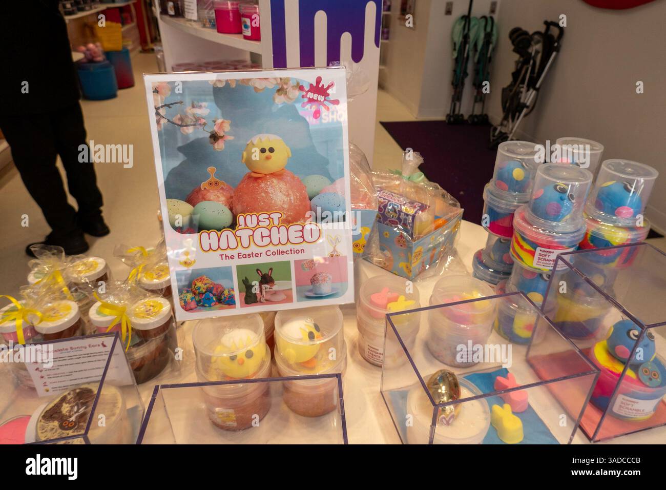 Das Sloomoo Institute ist ein Schleimmuseum in New York City, USA 2025 Stockfoto