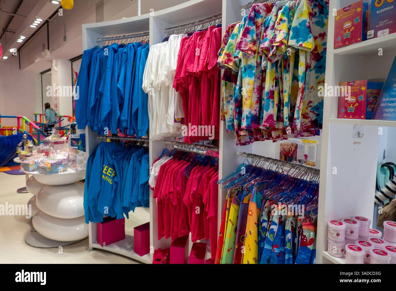 Das Sloomoo Institute ist ein Schleimmuseum in New York City, USA 2025 Stockfoto