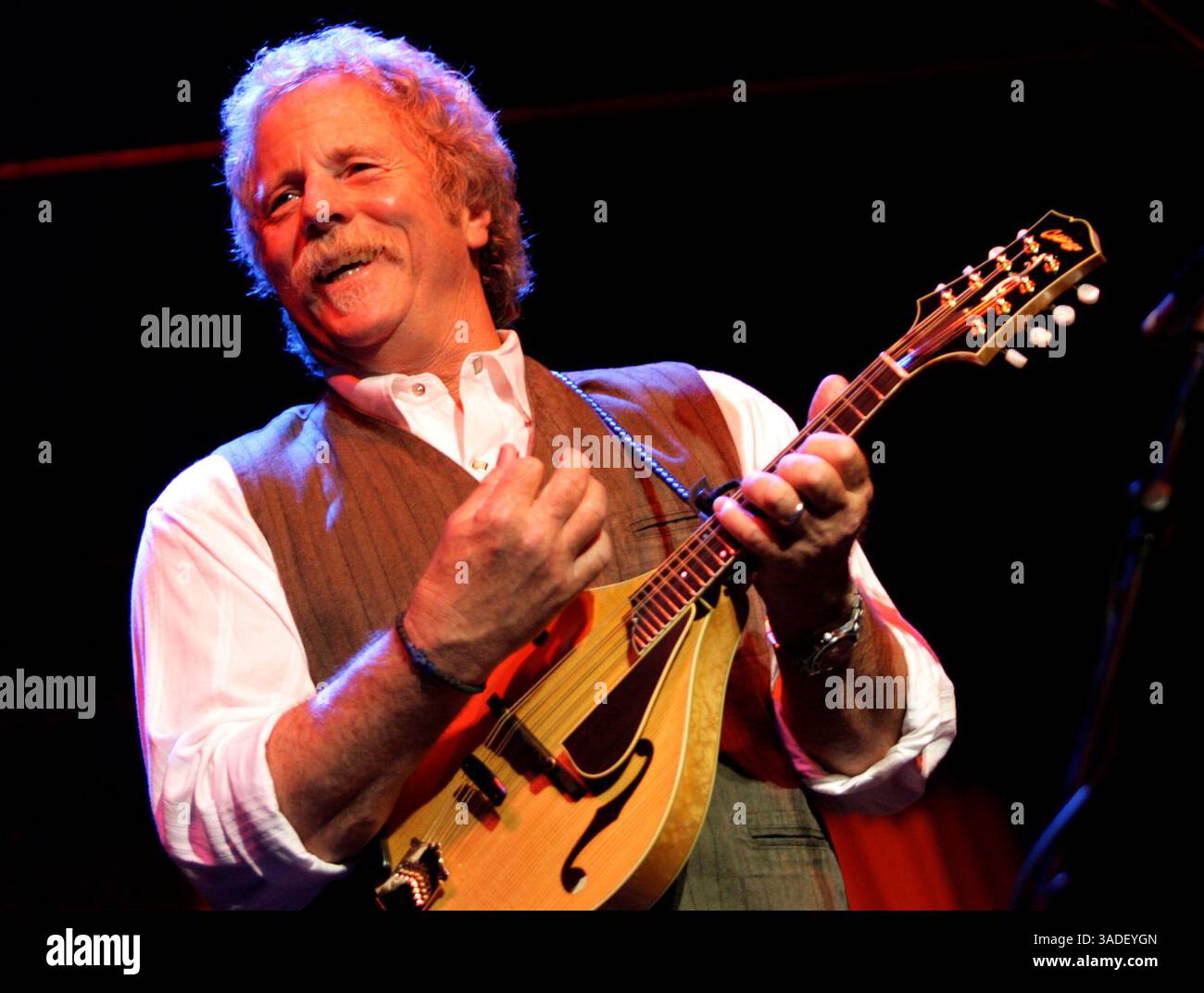 Felix Adamo / Der Kalifornier. Ein Meister auf der Mandoline Chris Hillman (Credit Image: The Bakersfield Californian/ZUMAPRESS.com) Stockfoto