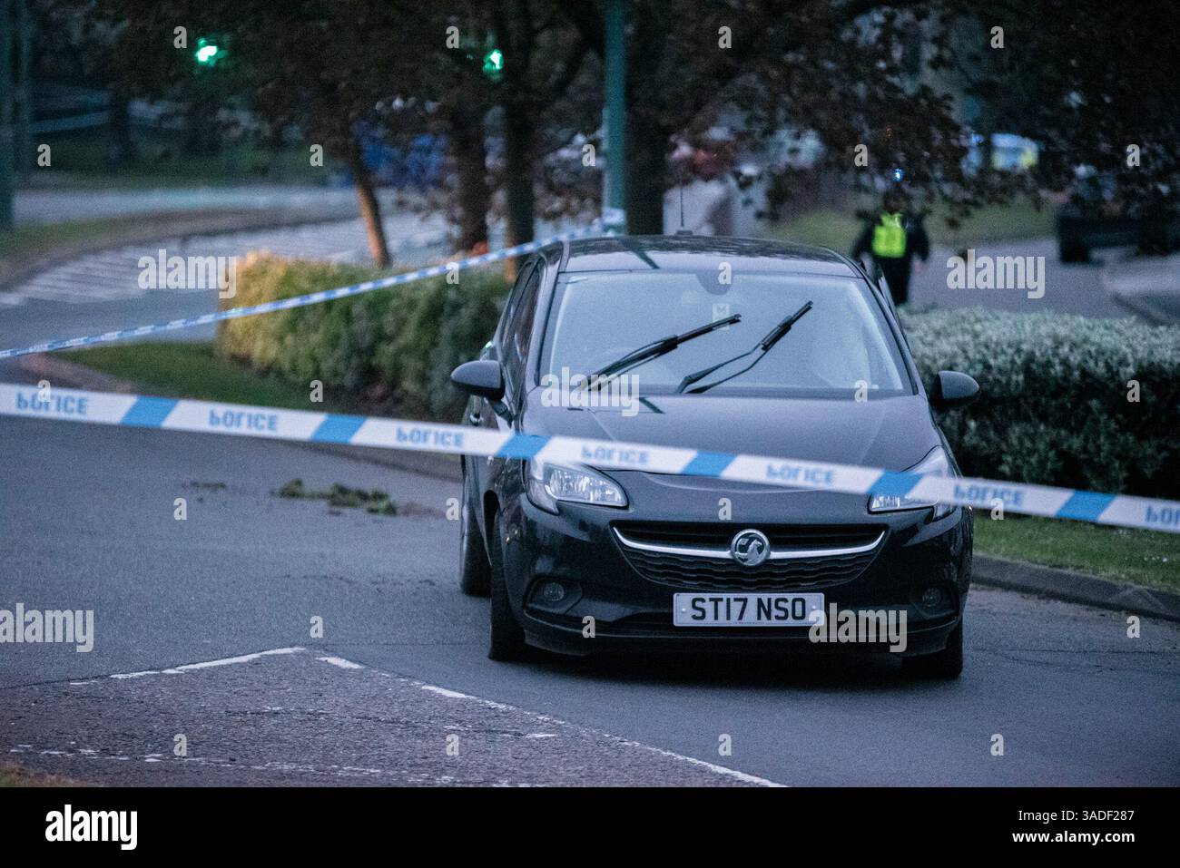 19/04/2023: CASTLE BROMWICH, KINGSHURST, SOLIHULL, WEST MIDLANDS Kelvin Ward, 50, wurde erstochen. Leighton Williams (28) und Tyrone Hollywood (17) wurden des Mordes für schuldig befunden und lebenslang mit einer Mindeststrafe von 29 bzw. 19 Jahren inhaftiert. Aaron Coates, 18 Jahre alt, wurde wegen Totschlags verurteilt und zu 21 Jahren verurteilt. Ein vierter Mann, Rusharn Williams-Reid, 18, wurde wegen Verschwörung zum Mord an Mr. Wards Sohn für schuldig befunden und 13,5 Jahre inhaftiert. Stockfoto