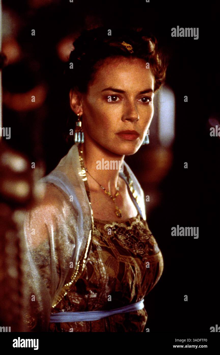 Mai 2000; Los Angeles, CA, USA; CONNIE NEILSEN spielt die Rolle der Lucilla, die die korrupte Macht ihres Bruders, des Kaisers, fürchtet, in dem Actionfilm Gladiator. (Kreditbild: Auto Images/ZUMAPRESS.com) Stockfoto