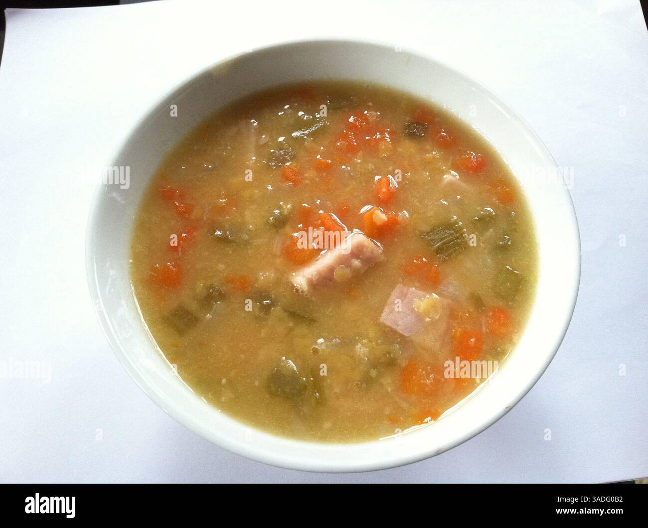 24. Januar 2012, USA: Erbsensuppe von Lee Svitak Dean. (Kreditbild: © TNS via ZUMA Wire) Stockfoto