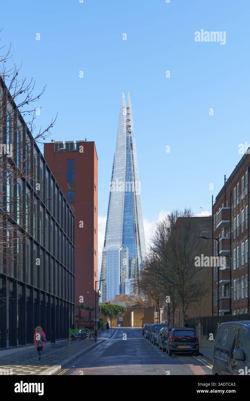London, England, Großbritannien - The Shard Office Tower von Renzo Piano Building Workshop Stockfoto