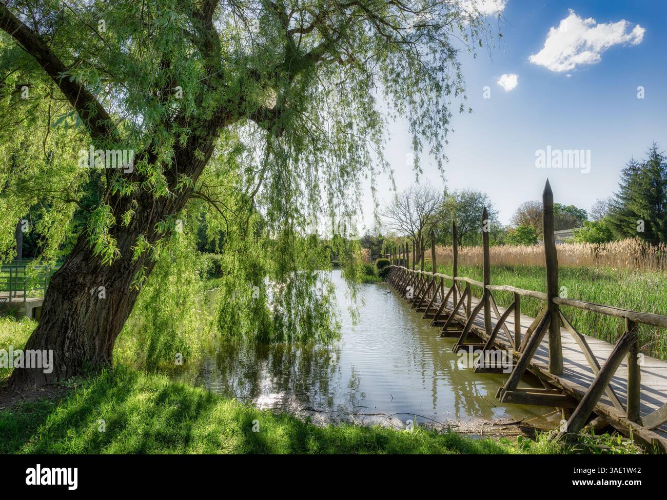 Tal der Veszprém-Klöster, Ungarn Stockfoto