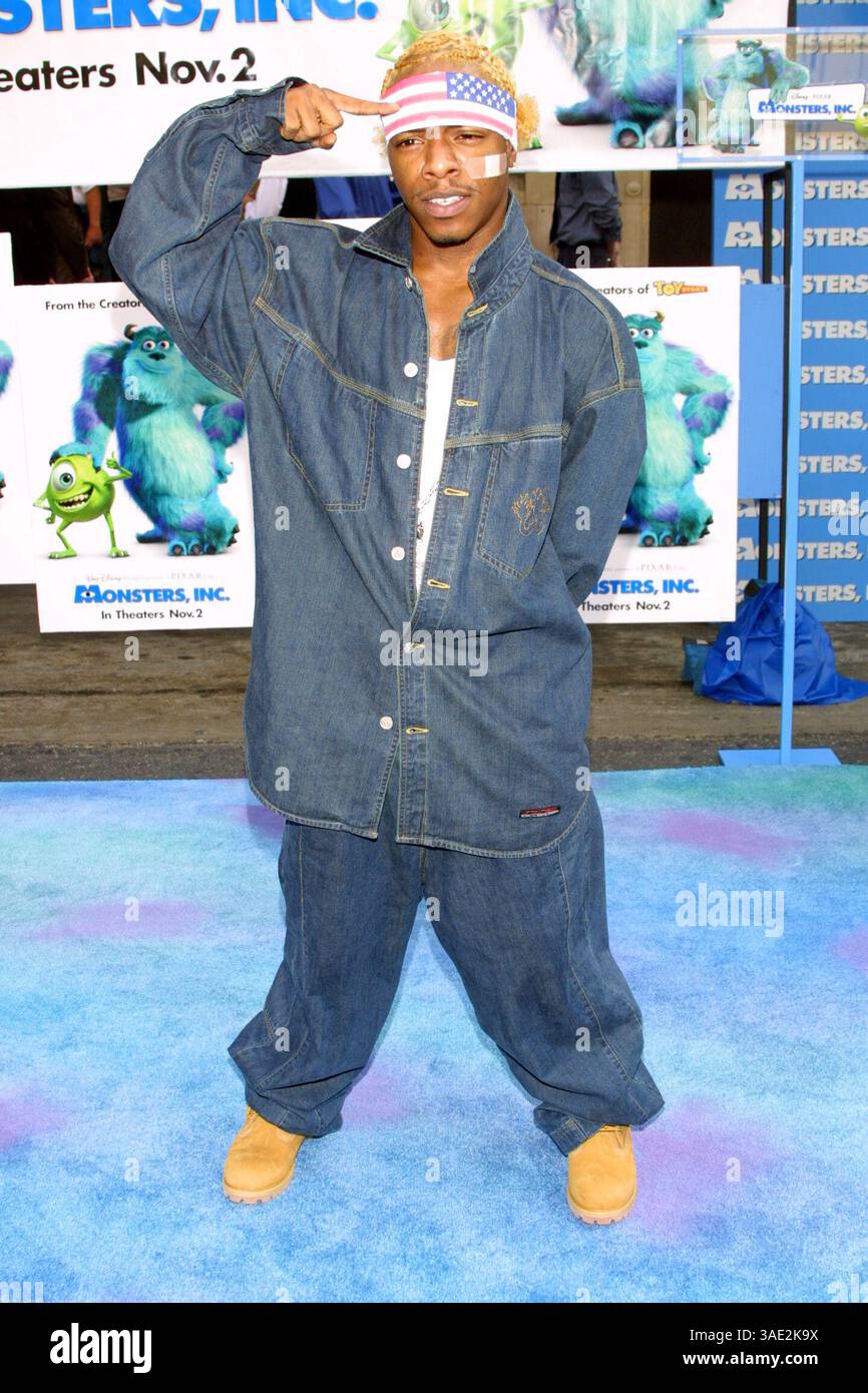 Oktober 2001; Los Angeles, CA, USA; Sänger SISQO bei der Premiere von „Monsters Inc.“. (Bild: Lisa O'Connor/ZUMAPRESS.com) Stockfoto