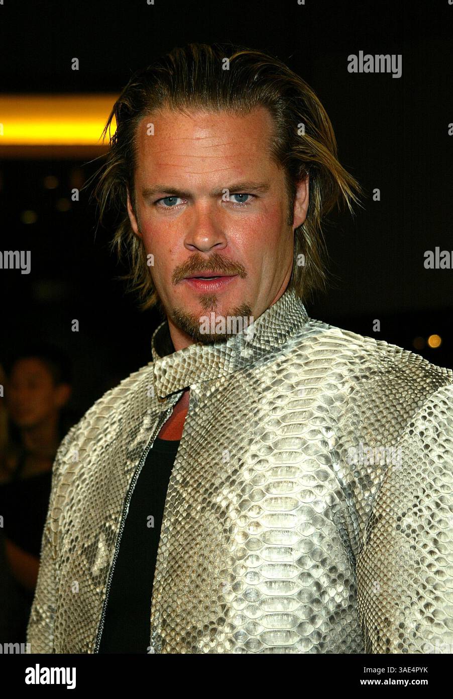Januar 2004; Hollywood, CA, USA; Schauspieler MATT SCHULZE bei der Uraufführung von Torque im Grauman's Chinese Theater. (Bild: Rena Durham/ZUMAPRESS.com) Stockfoto