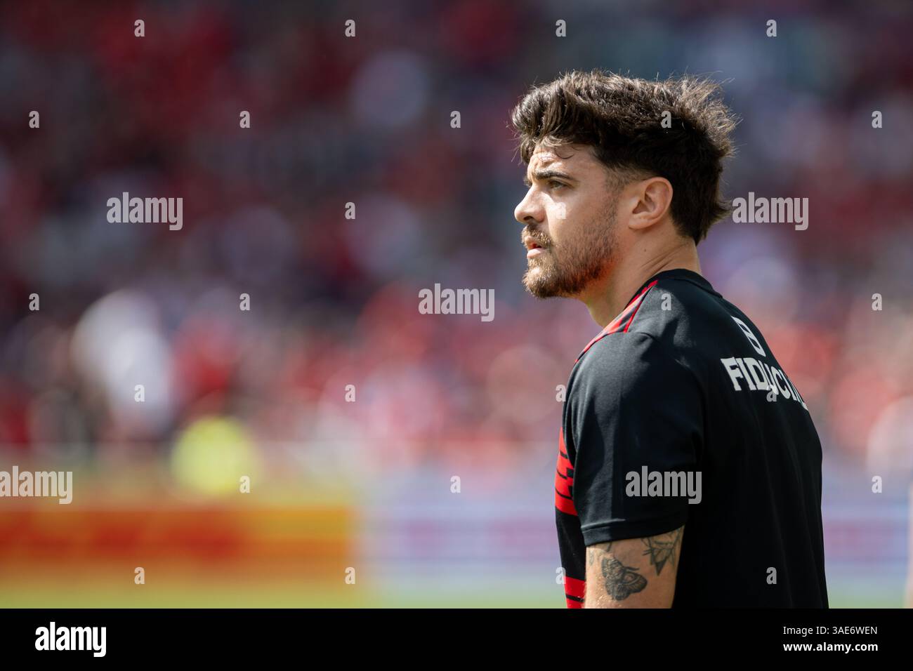 Toulouse, Frankreich. April 2025. Romain Ntamack aus Toulouse während des Champions Cup, Achtelfinale des Rugby-union-Spiels zwischen Stade Toulousain und Sale Sharks am 6. April 2025 im Stadion in Toulouse, Frankreich - Foto Nathan Barange/DPPI Credit: DPPI Media/Alamy Live News Stockfoto