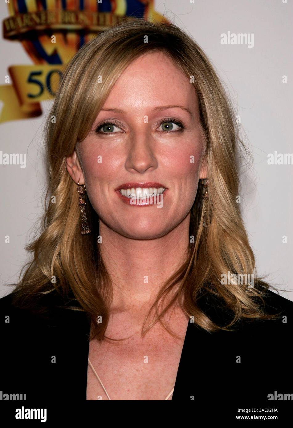 Januar 2005; Burbank, Kalifornien, USA; Schauspielerin JANEL MOLONEY kommt als WB Television & Warner Home Video feiert 50 Jahre Qualitätsfernsehen auf dem Warner Brothers Lot. . (Bild: Lisa O'Connor/ZUMAPRESS.com) Stockfoto