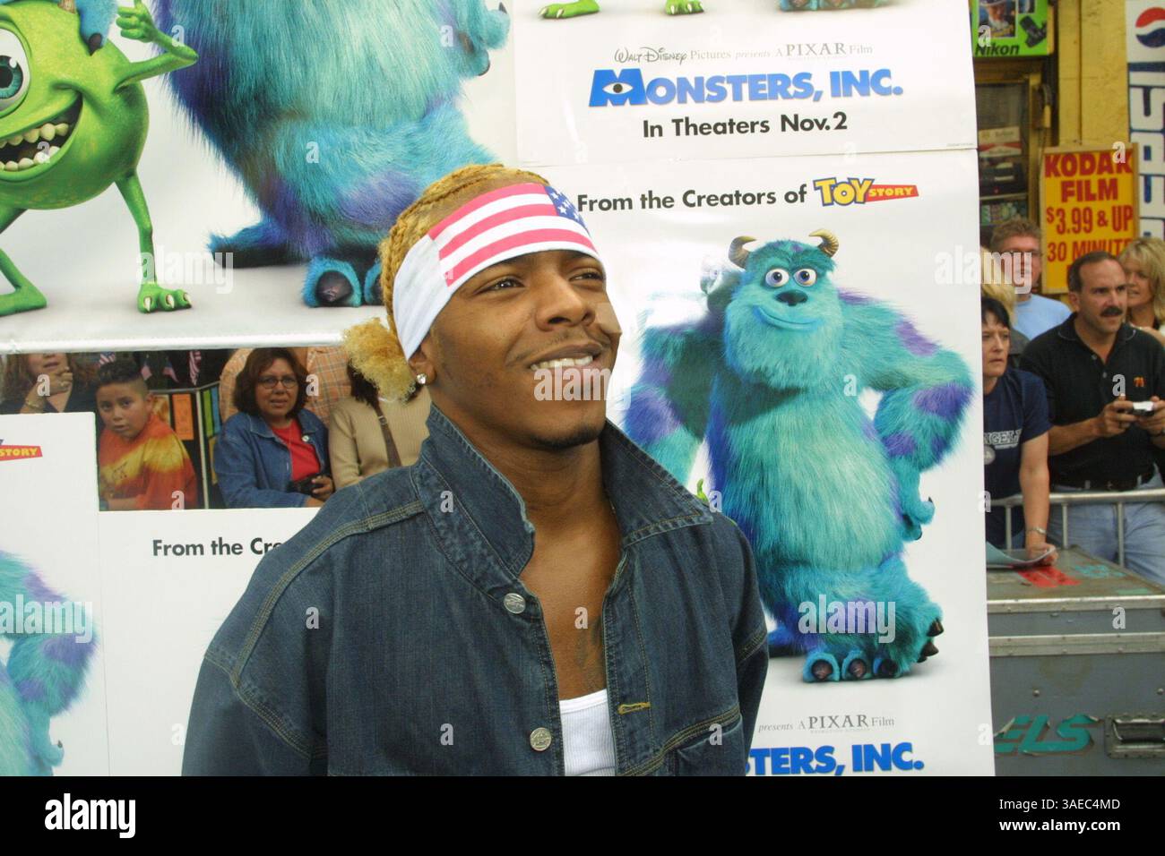 Oktober 2001; Los Angeles, CA, USA; Sänger SISQO bei der Premiere von „Monsters Inc.“. (Bild: Robert Millard/ZUMAPRESS.com) Stockfoto