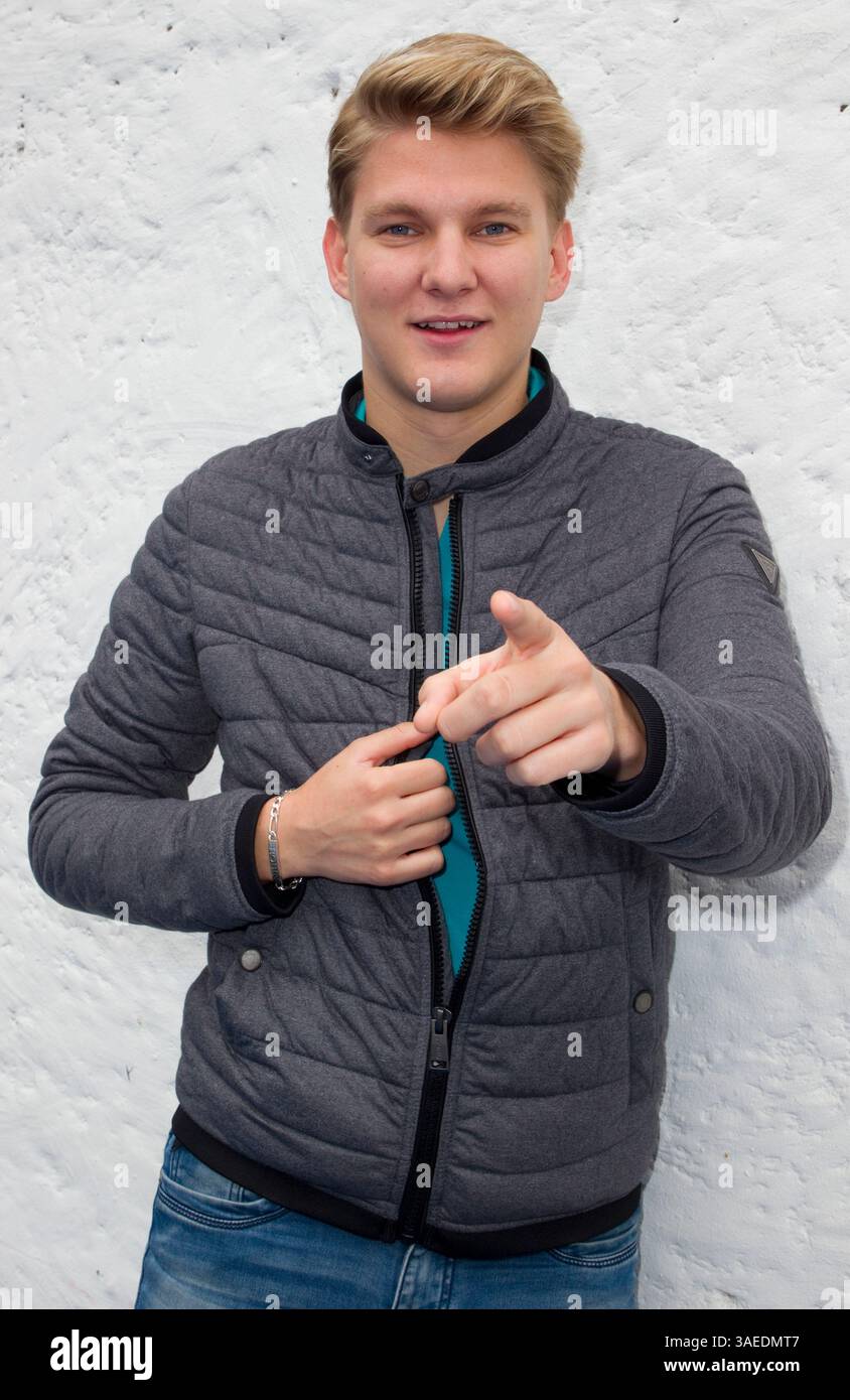 Europapark, Deutschland - Mai 19, 2019: Immer wieder Sonntags, ARD/SWR Fernsehen zeigen mit Robin Leon Stockfoto