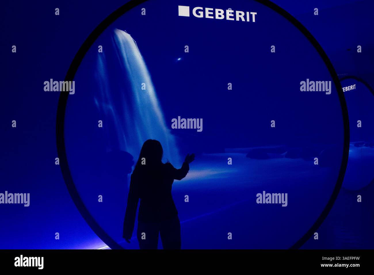 Mailand, Mauretanien. April 2025. Die Installationen finden während der Milan Design Week am 6. April 2025 im Superstudio Piu in Mailand statt (Foto: Mairo Cinquetti/NurPhoto). Quelle: NurPhoto SRL/Alamy Live News Stockfoto