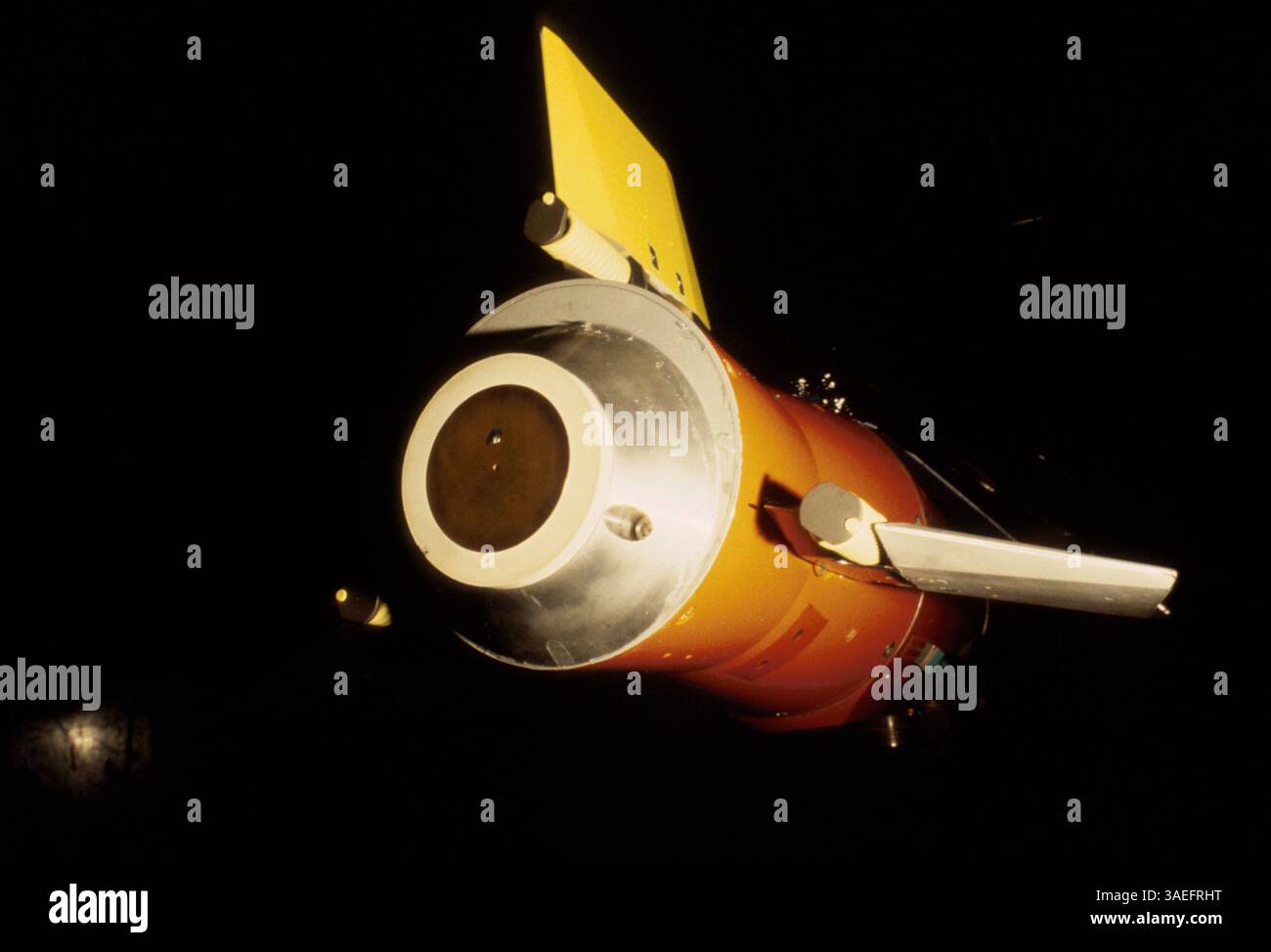 Februar 1997; Marietta, Georgia, USA; Miniatur Munitions Technology (MMT) sind kleine, intelligente Bomben, 100 und 250 kg. Mithilfe von Daten von einem GPS an Bord erreichen diese Bomben eine Genauigkeit von unter 15 Fuß. . (Bild: Rob Schoenbaum/ZUMAPRESS.com) Stockfoto