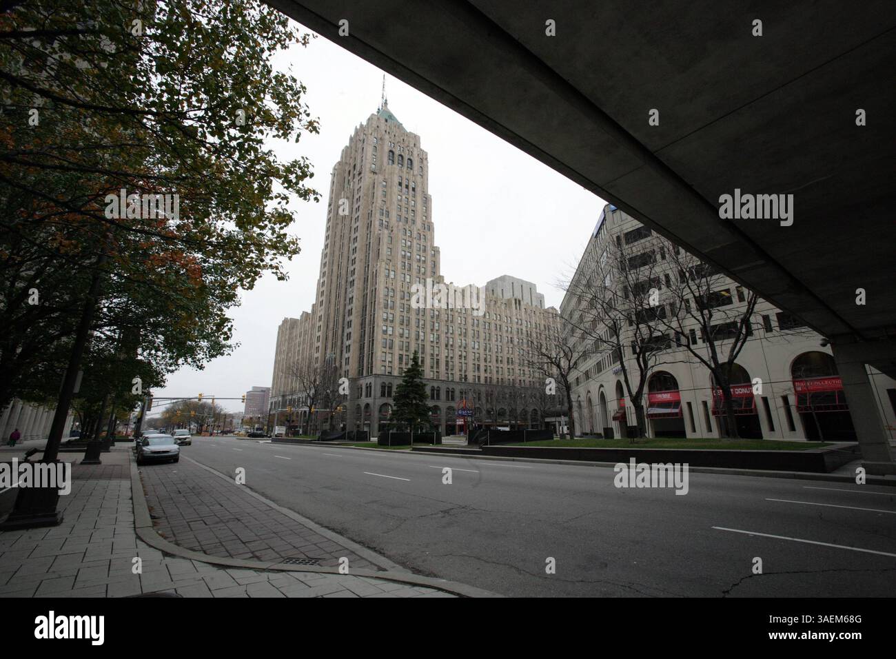 Das Fisher Building in Detroit am Dienstag, 11. November 2008. . (Kreditbild: Detroit Free Press/ZUMAPRESS.com) Stockfoto