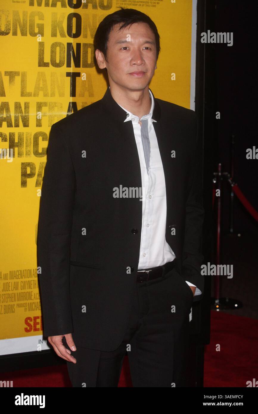 7. September 2011 - New York, New York, USA - CHIN HAN kommt zur Premiere von Warner Bros Pictures' ''Contagion'' in Frederick P. Rose Hall - Home of Jazz im Lincoln Center in New York City am 09.07.2011. 2011.(Bild: © Henry McGee/Globe Photos/ZUMAPRESS.com) Stockfoto