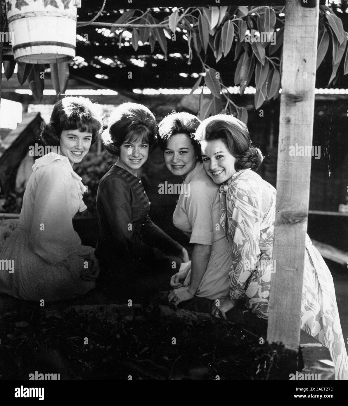 2. NOVEMBER 2011 - DIE LENNON-SCHWESTERN. Kathy Lennon mit Diane Lennon, Peggy Lennon und Janet Lennon. (Kreditbild: © Globe Photos/ZUMAPRESS.com) Stockfoto