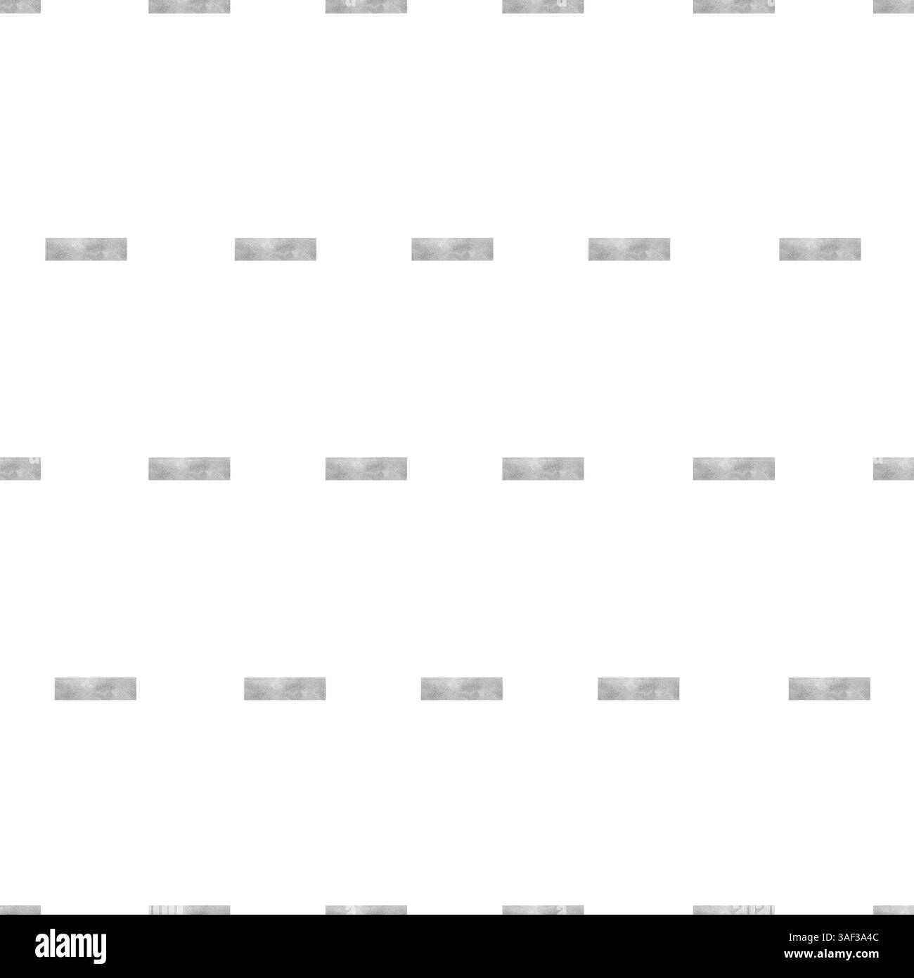 Aquarellmuster graue gepunktete Streifen, Linien. Abbildung von Straßenmarkierungen. Nahtloses Drucken für Kinder auf isoliertem Hintergrund für Design und Stoff Stockfoto