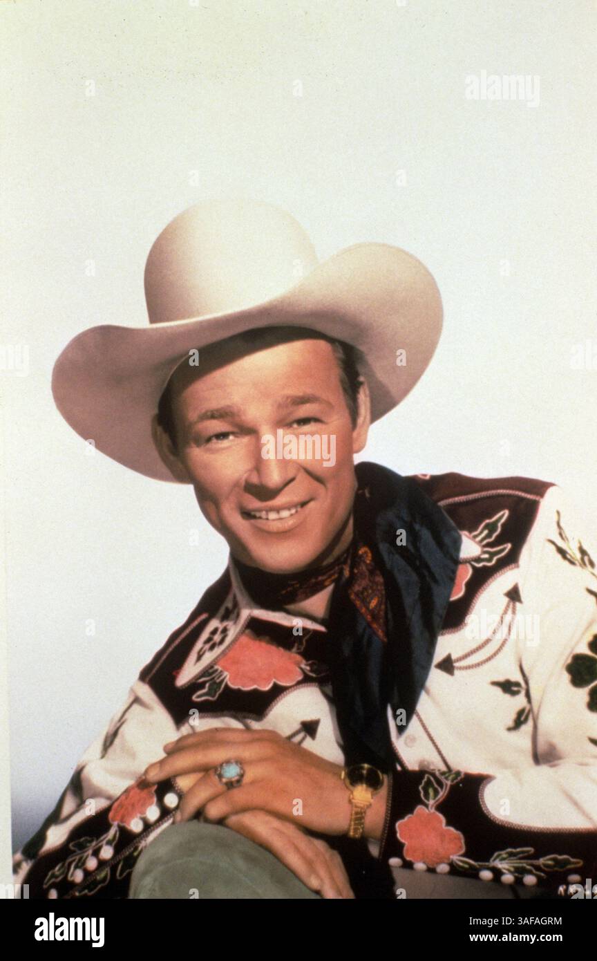 Juni 1945; Hollywood, Kalifornien, USA; ROY ROGERS 1945.. (Kreditbild: Austral/ZUMAPRESS.com) Stockfoto