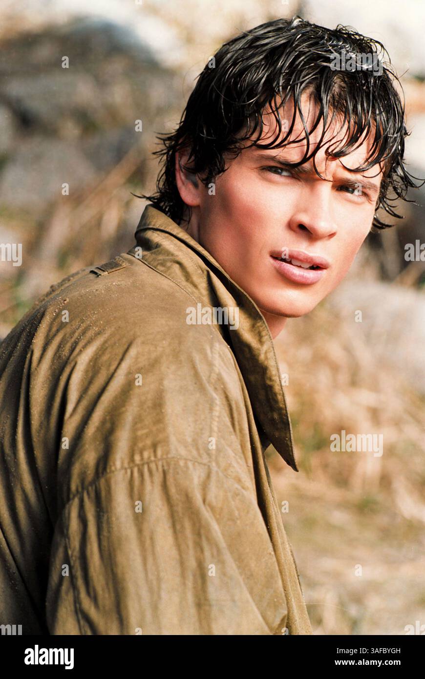 August 2001; Los Angeles, CA, USA; TOM WELLING spielt als Clark Kent in der Action-Serie „Smallville“ über die Teenager-Abenteuer von Superman. (Kreditbild: ZUMA Press/ZUMAPRESS.com) Stockfoto
