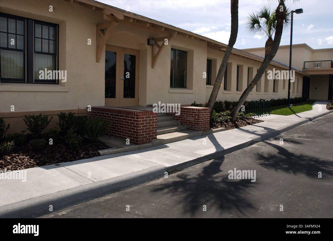 Die vorderen Stufen der Segregation Ära Mercy Hospital (Credit Image: St Petersburg Times/ZUMAPRESS.com) Stockfoto