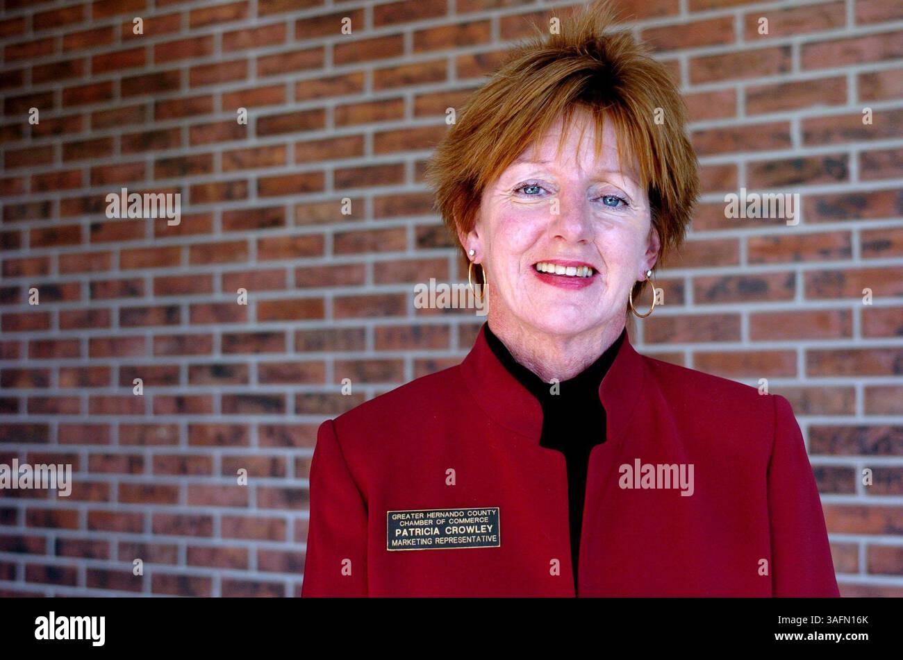 Pat Crowley ist neuer Executive Director bei der Greater Hernando Chamber of Commerce in Spring Hill. . Mitarbeiterfoto von Keri Wiginton. Foto am Mittwoch, 10. November 2004. (Bild: St. Petersburg Times/ZUMAPRESS.com) Stockfoto