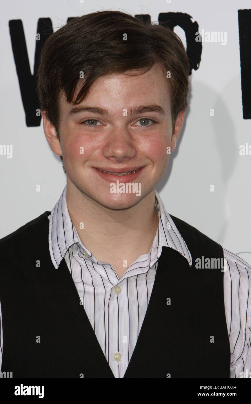 September 2009 - Los Angeles, Kalifornien, USA - CHRIS COLFER bei der Premiere ihres Films „Whip IT“ im Grauman's Chinese Theater in Hollywood (Bild: Glenn Weiner/ZUMAPRESS.com) Stockfoto