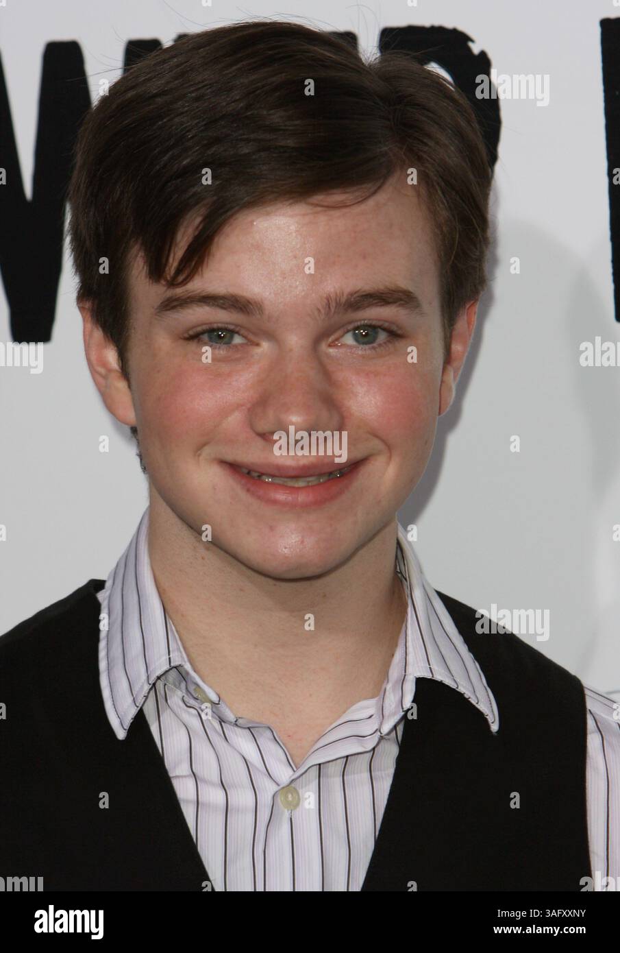 September 2009 - Los Angeles, Kalifornien, USA - CHRIS COLFER bei der Premiere ihres Films „Whip IT“ im Grauman's Chinese Theater in Hollywood (Bild: Glenn Weiner/ZUMAPRESS.com) Stockfoto