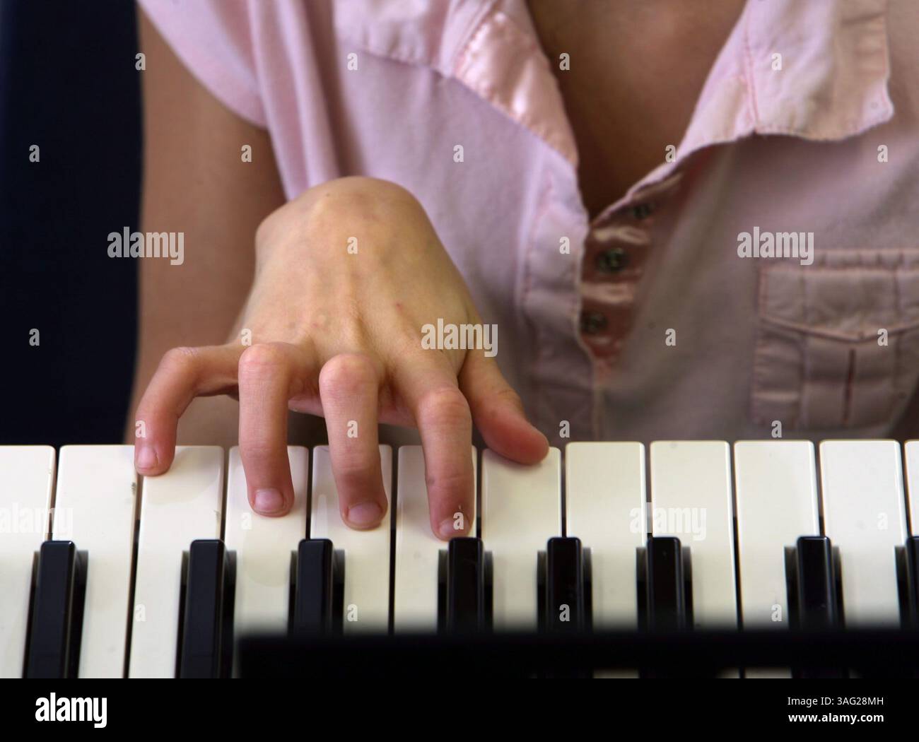 DUNEDIN - Montag (10.03.2008) - 5) Schüler der vierten Klasse Alexis Butler (Bild: St. Petersburg Times/ZUMAPRESS.com) Stockfoto