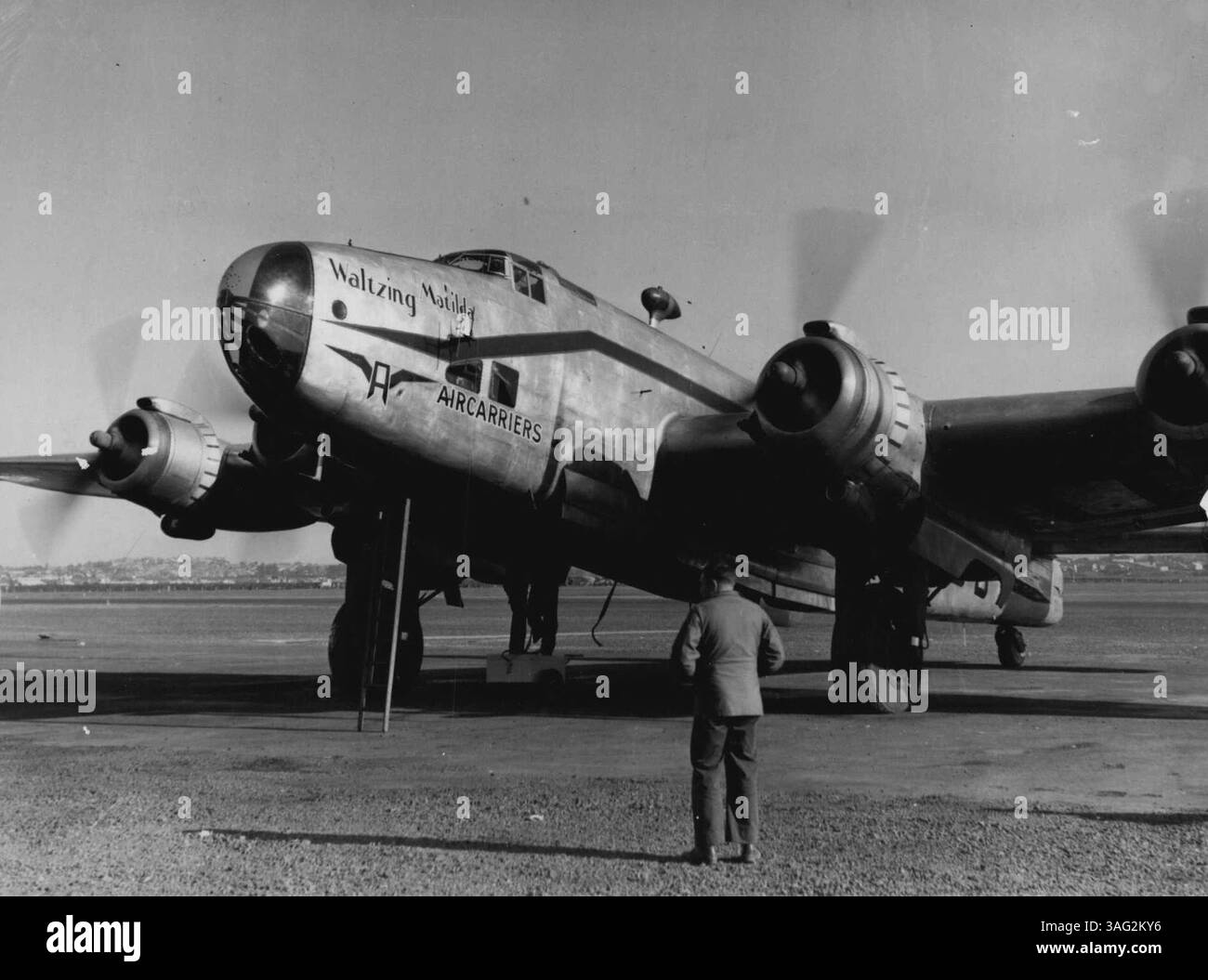 ***** 'Waltzing Matilda' 25. Juni 1947. Stockfoto