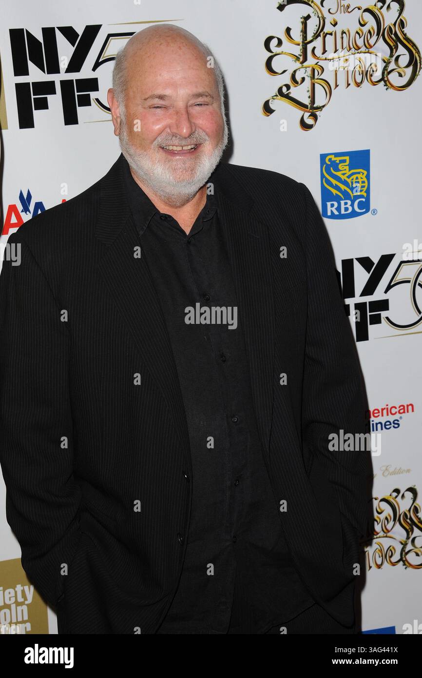 Oktober 2012 - New York, NY, USA - WWW.ACEPIXS.COM . . . . . . 2. Oktober 2012...New York City....Rob reiner nimmt am 25. Jahrestag der Filmvorführung und Besetzung von 'The Princess Bride' während des 50. New York Film Festivals am 2. Oktober 2012 in der Alice Tully Hall in New York City Teil...Bitte geben Sie an: KRISTIN CALLAHAN - ACEPIXS.COM... . . . . ..Ace Pictures, Inc.: ..Tel.: (212) 243 8787 oder (646) 769 0430..E-Mail: info@acepixs.com..Web: http://www.acepixs.com (Kreditbild: © Kristin Callahan - Ace Pictures/Ace Pictures/ZUMAPRESS.com) Stockfoto