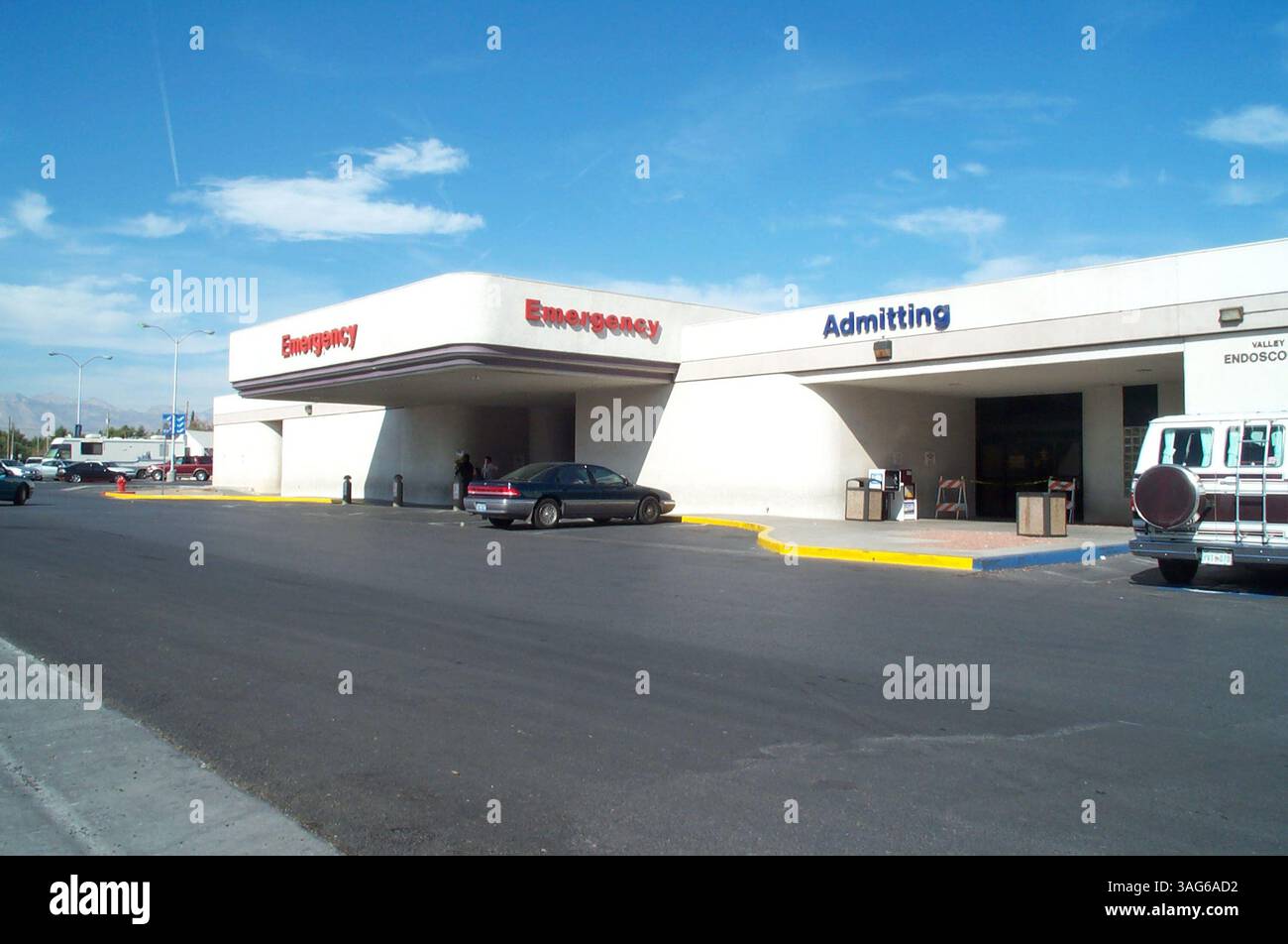 Oktober 2001; Las Vegas, NV, USA; im Valley Hospital hat Steffi Graf den „Jaden Gil Agassi“ geboren. Das erste Kind für sie und Andre Agassi. Der kleine Junge wog bei der Geburt 5 Pfund, 14 Gramm. (Bild: Mike Valdez/ZUMAPRESS.com) Stockfoto