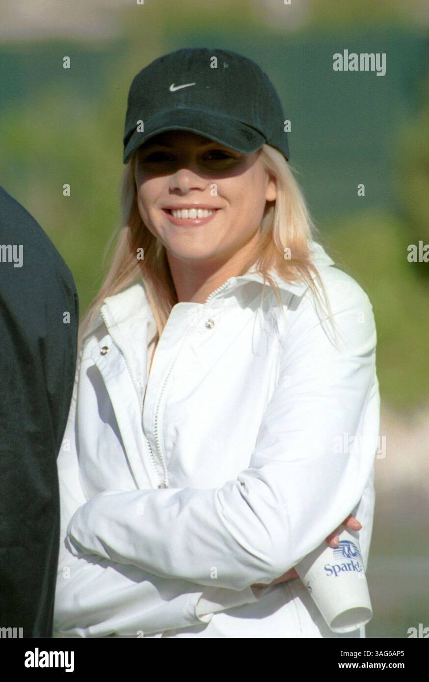 April 2002; Las Vegas, NV, USA; Tiger Woods' neue Model Freundin ELIN(00)