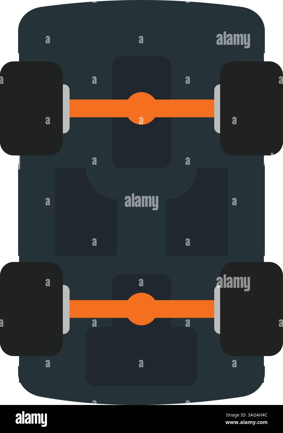 Vektorbild für Fahrzeugsymbole. Geeignet für mobile Apps, Web-Apps und Printmedien. Stock Vektor